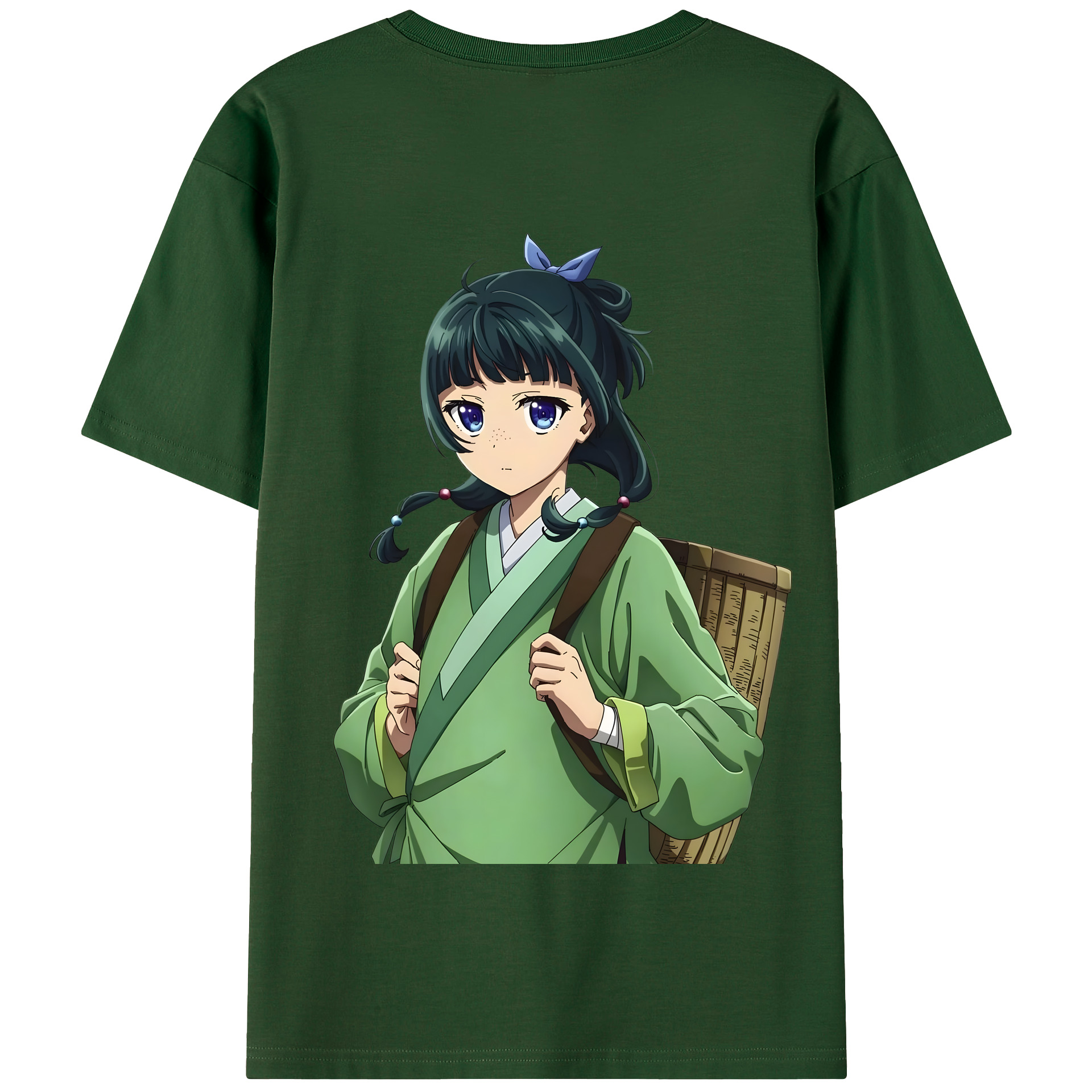 （画像用） 薬屋のひとりごと The Apothecary Diaries 綿100％半袖Tシャツ（背面プリント）